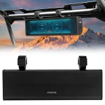 UTV/ATV 17" Bluetooth Sound Bar 4 Speaker Amplified Audio Waterproof with Multi-color Lighting for Golfcart Can Am