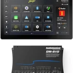 Stinger HORIZON12 12.8″ Universal Car Stereo 1080p Full HD Vertical Tesla-Style or Horizontal Touchscreen Radio + DM-810 8×10 Channel Matrix Digital Signal Processor (DSP)